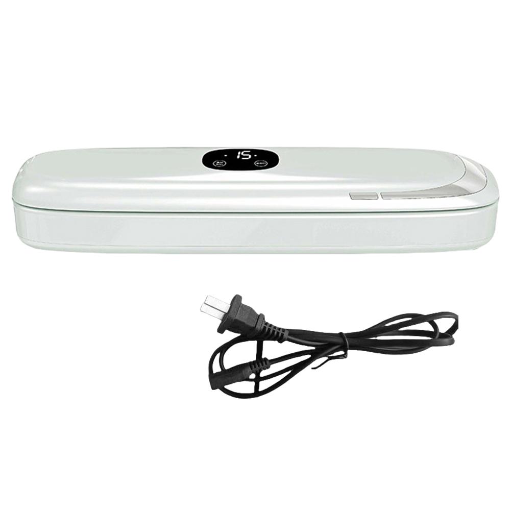 Вакуумный упаковщик One Touch Вакуумная упаковочная машина Автоматическая бытовая вакуумная упаковочная машина для пищевых продуктов Мощная вакуумная упаковочная машина зелёный