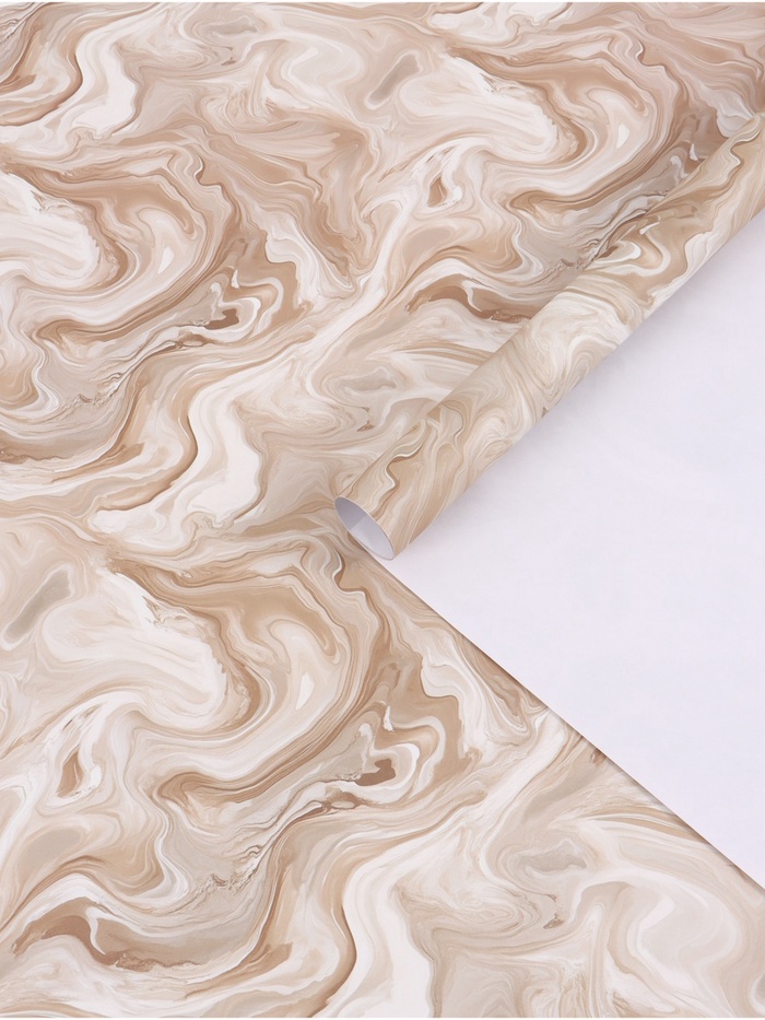 Бумага упаковочная «Мрамор», 70 × 100 см