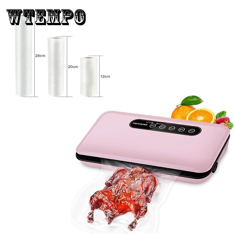 Пищевая вакуумная упаковочная машина с 5 шт. мешками, бесплатный электрический вакуумный упаковщик, вакуумная упаковочная машина