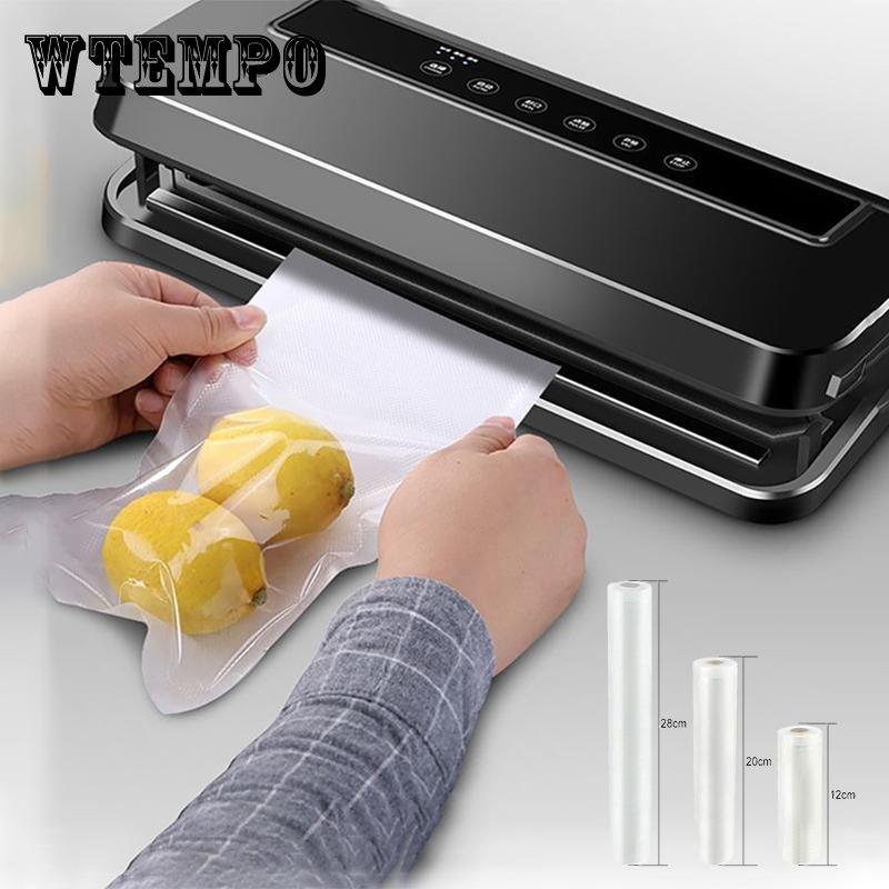 Вакуумная упаковочная машина Упаковочная машина для запечатывания влажных и сухих продуктов питания Бытовая вакуумная упаковочная машина